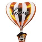 1pcs Love Hot Air balloon with basket