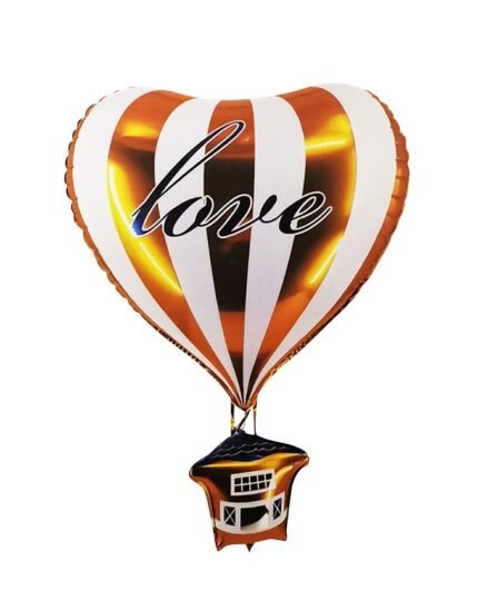 1pcs Love Hot Air balloon with basket