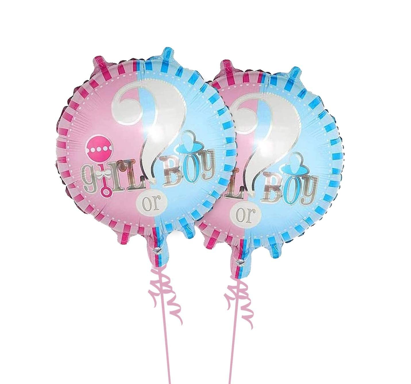 61lB1Y-mmlL._SL1431_ Girl & Boy Round Foil Balloons Set - Image 1