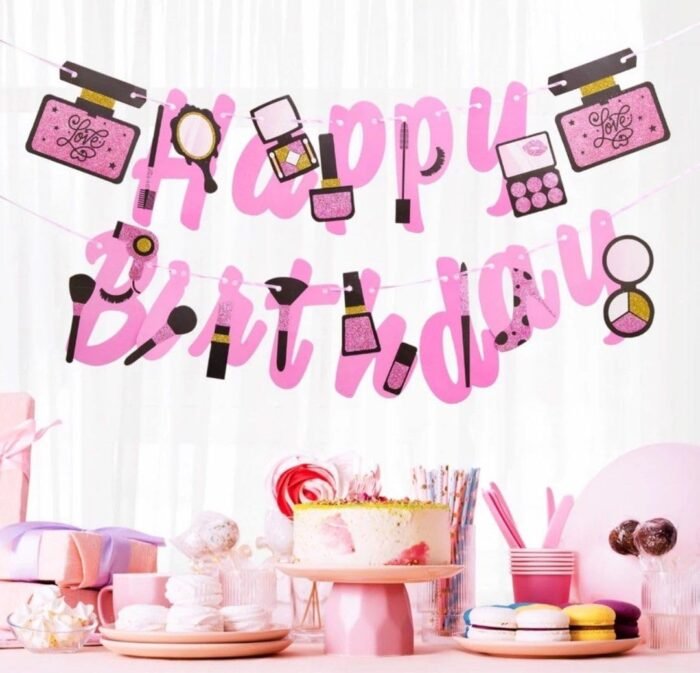 Happy Birthday Glittered Makeup Cosmetics Happy Birthday - Image 4