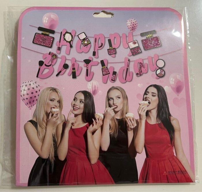Happy Birthday Glittered Makeup Cosmetics Happy Birthday - Image 5