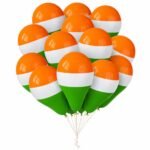 Tri colour Balloons for Independence Day and Republic Day