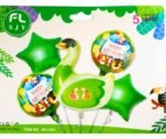 Set of 5 Swan Foil Balloons - Image 4