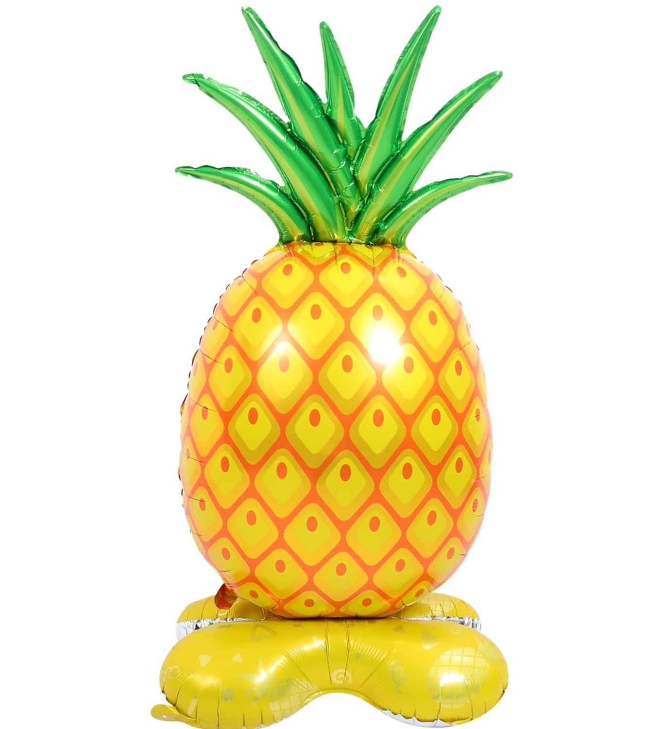 61+vJApZsFL._SL1500_ Self Standing Pineapple Inflatable Balloons Prop Pineapple Modeling Foil Balloon - Image 1