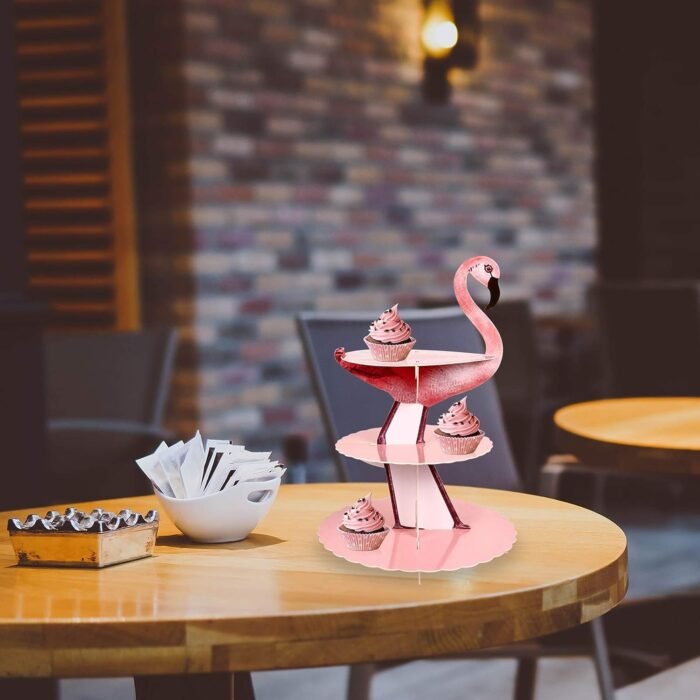 Flamingo Cupcake Stand - Image 6