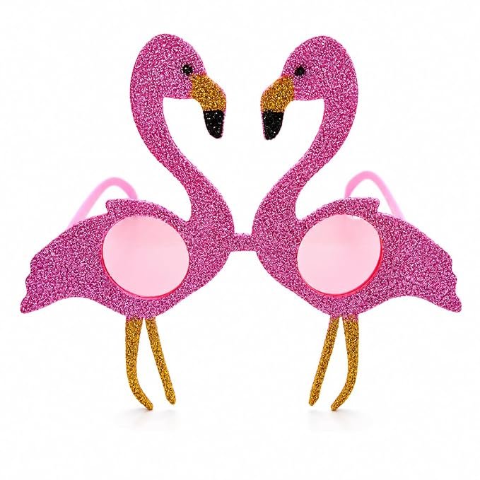 716aWr2lOJL._SX679_ Flamingo Party Goggles - Image 1