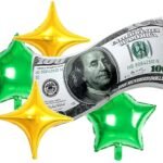 Money Balloon Set, Casino Party