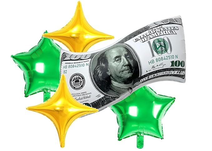 71BLF2+MYyL._SX679_ (1) Money Balloon Set, Casino Party - Image 1