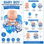 Baby Boy Balloon Decoration Kit - Image 4