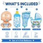 It's a Boy Foil Balloon Set for Baby Shower - Image 3