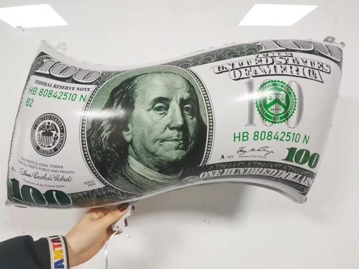Dollar Bill Foil Balloon - Image 2