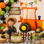 Tractor Shape Premium Foil Balloon 97 x 72 cm - Image 3
