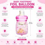 My Party Suppliers Baby Bottle Shape Foil Balloon Pack of 1 - Image 2