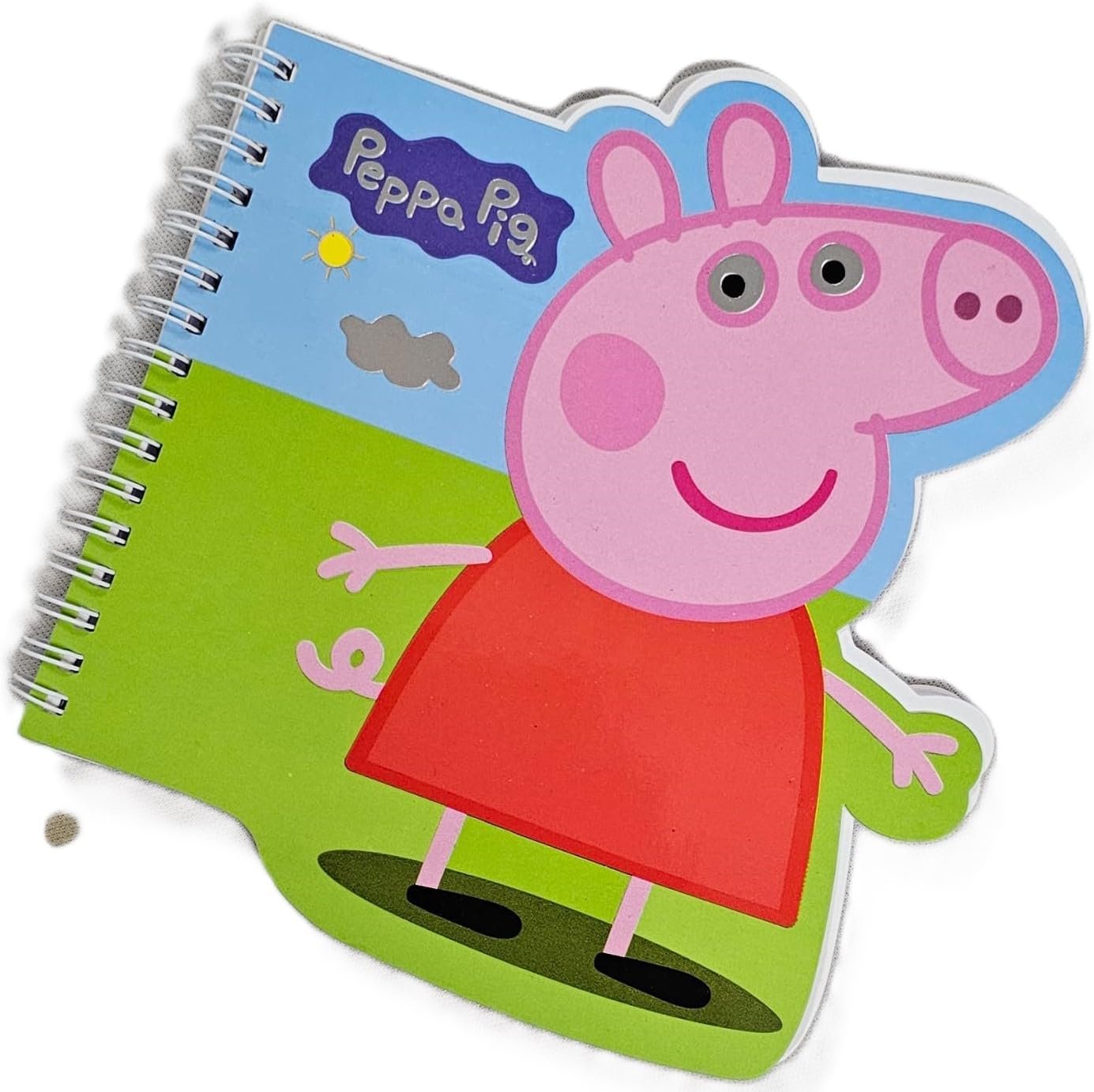 71mEN8fWuML._SL1385_ 1pc Peppa pig Spiral diary Notebook Creative Gifts - Image 1