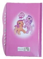 1pc Pony print diary with button lock - Image 3