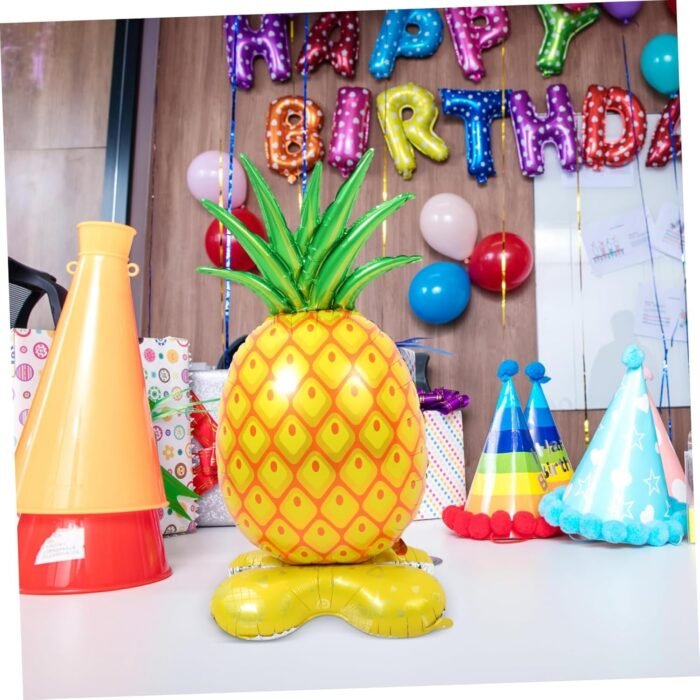 Self Standing Pineapple Inflatable Balloons Prop Pineapple Modeling Foil Balloon - Image 2