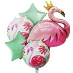 BIG Flamingo Bird Theme Party Balloon For Birthday