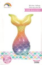 Mermaid Tail Mylar Foil Balloons for Anniversary - Image 3
