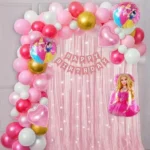 Dreamy Princess Barbie Birthday Party Setup