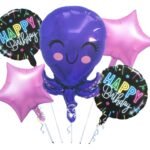 Octopus Theme Foil Balloon,