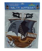 Under The Sea Underwater Submarine Safari Animal Theme Happy Birthday Banner - Image 3