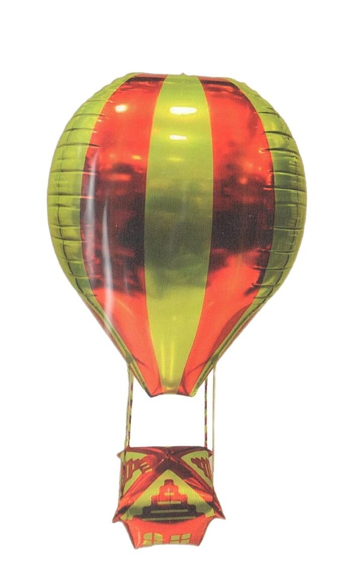 1pcs Hot Air Balloon with Basket Decorations/Hot Air Balloon Baby - Image 2