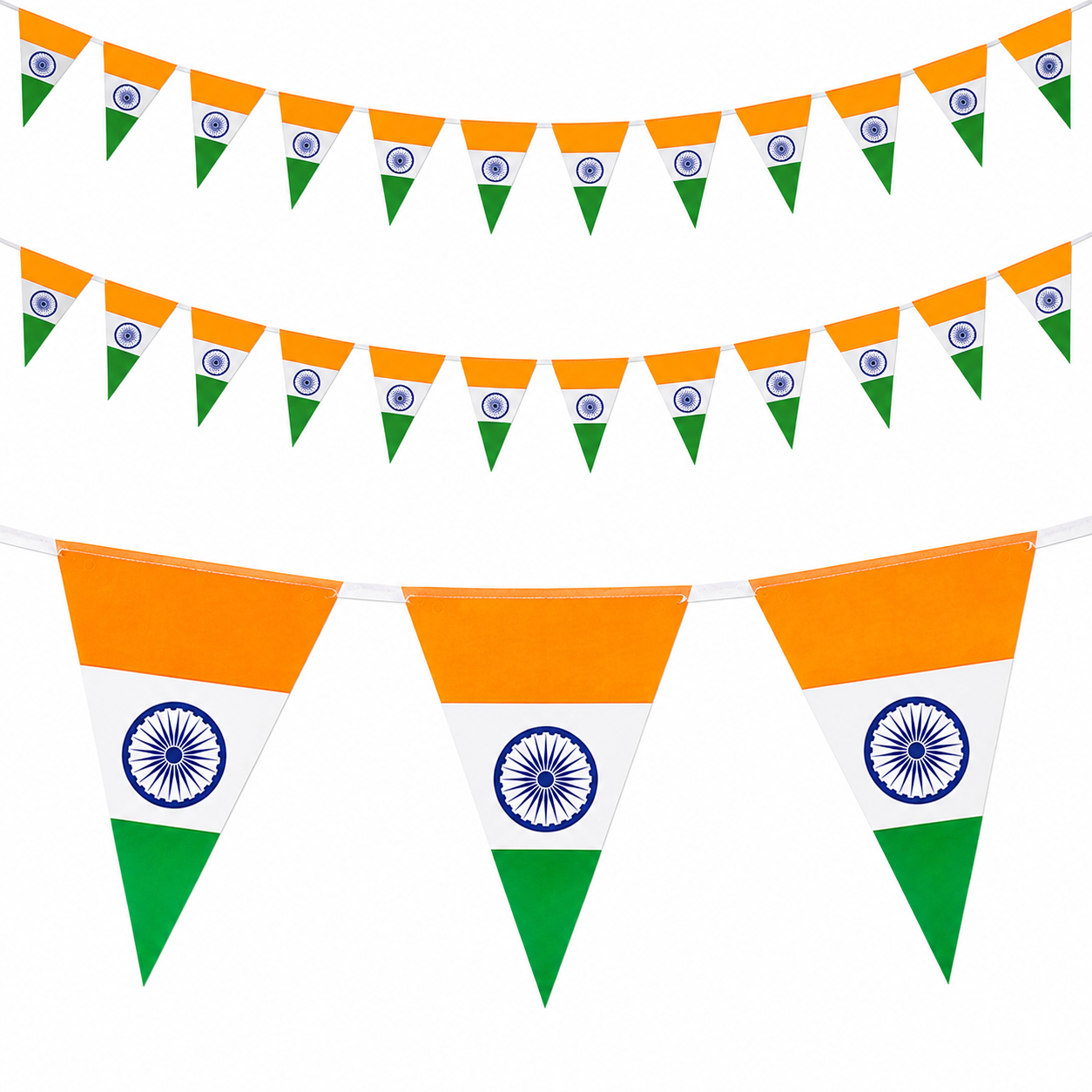 ChatGPT Image Jul 11, 2026, 01_40_28 PM Tiranga Paper Banner Decoration - Image 1