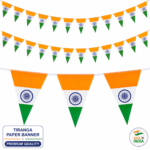 Tiranga Paper Banner Decoration - Image 4