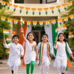 Tiranga Paper Banner Decoration - Image 2