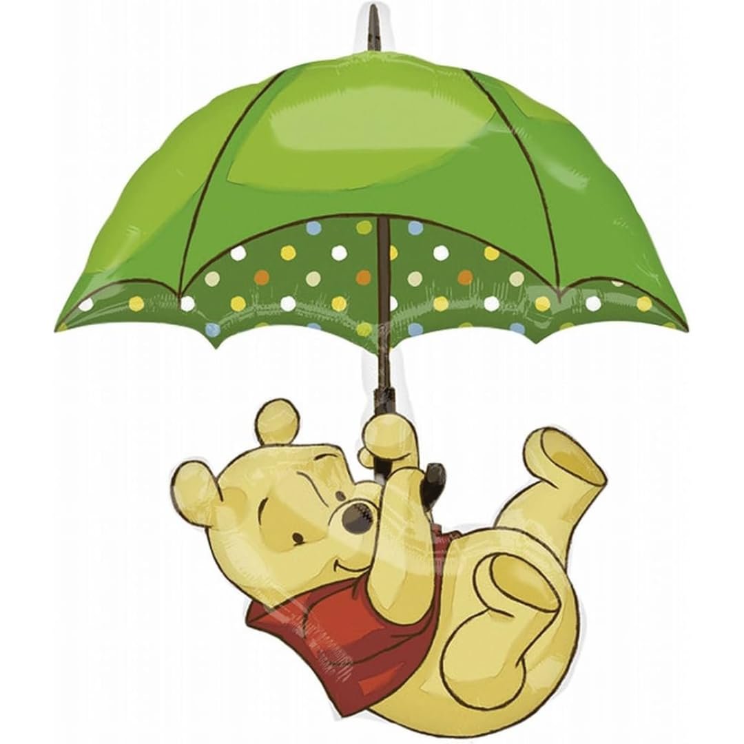 winnie Winnie The Pooh Foil Balloon 30 X 35 Inch - Image 1