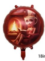 Ballerina Theme Foil Balloon Set - Image 3