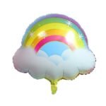 Rainbow Cloud Foil Balloon