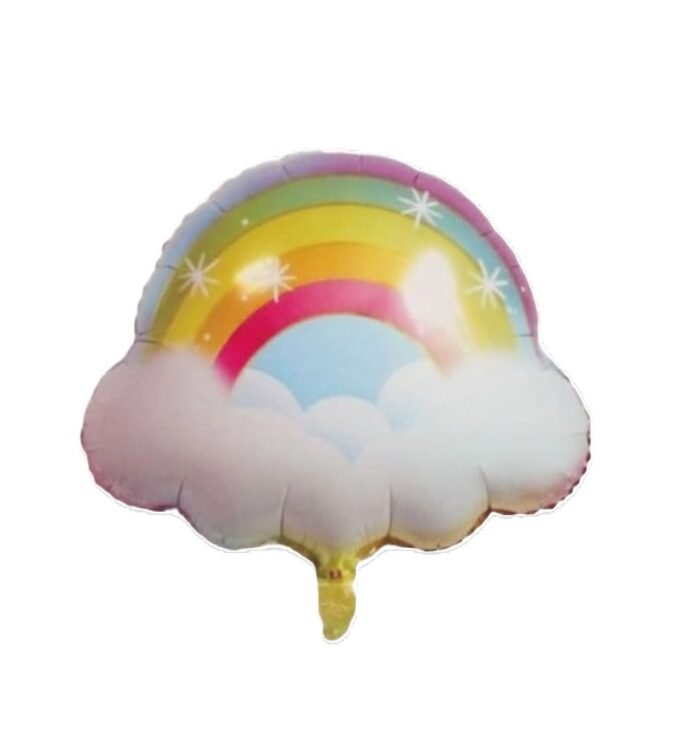 Rainbow Cloud Foil Balloon - Image 5