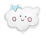 1pc 60 * 64cm white smiling Cloud Foil Balloon