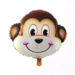18 Inch Monkey Face Foil Balloon