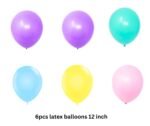 Set of 9 Ice Cream Cone Foil Balloon - Image 3