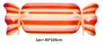 1pc 45 * 105cm Sweet Red-Pink Candy Foil Balloon - Image 2