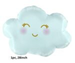 Set of 9 1st Year birthday decoration foil balloon - Image 2
