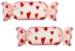 1pc 45 * 105cm Sweet Red-Pink Candy Foil Balloon - Image 3