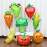 1pc 54*76cm Green Smiling Broccoli Foil balloon - Image 6