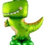 1pc Self Standing Giant Green Dinosaur Foil Balloon