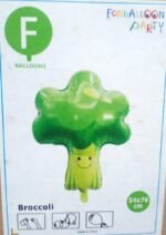 1pc 54*76cm Green Smiling Broccoli Foil balloon - Image 4