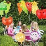 1pc 54*76cm Green Smiling Broccoli Foil balloon - Image 7