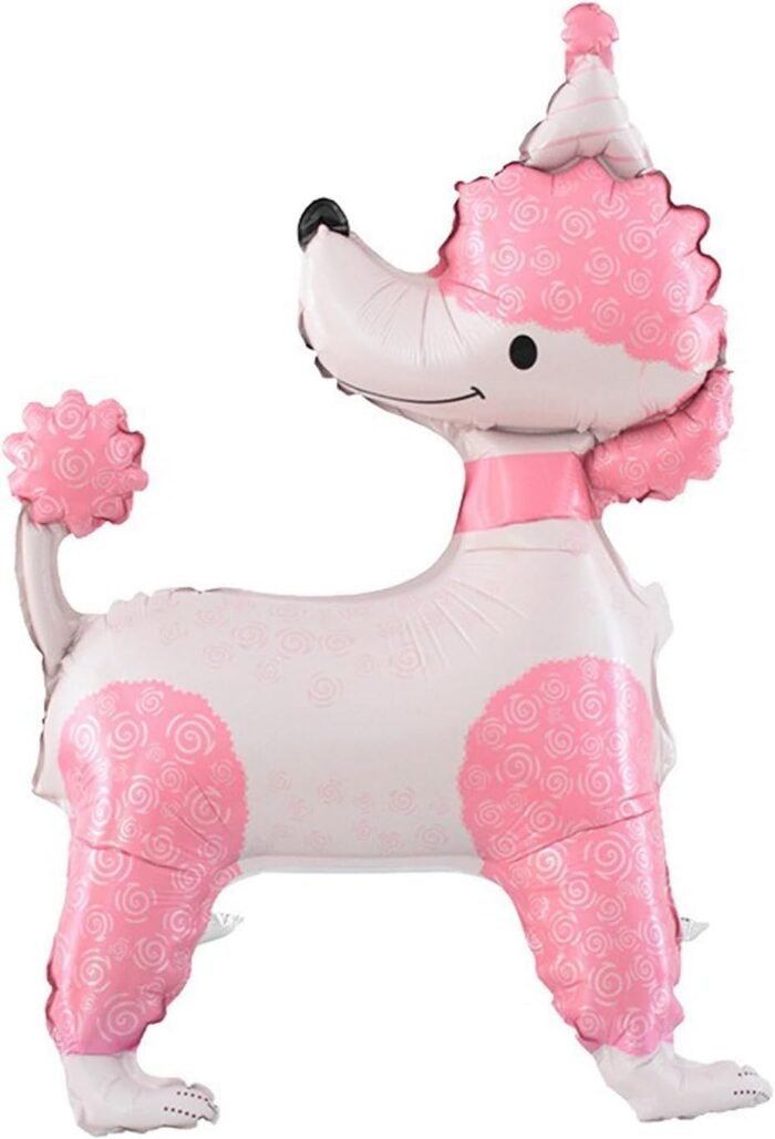 Set of 5 Cute Dog Foil Balloons - Image 4