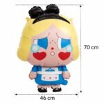 Cartoon Girl Foil Balloon | Large 70 cm - Image 3