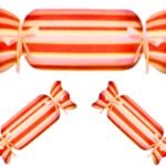 1pc 45 * 105cm Sweet Red-Pink Candy Foil Balloon
