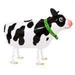 Walking Pet Animal Foil Balloon – Cute Cow Walking Balloon