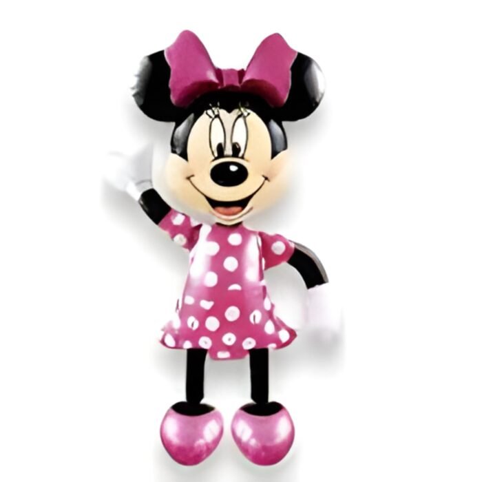 Cartoon Girl Mouse Theme Foil Balloon 1.75 Meter Height - Image 2