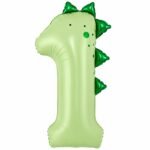 Dinosaur 1st Birthday Balloon Set - Image 4
