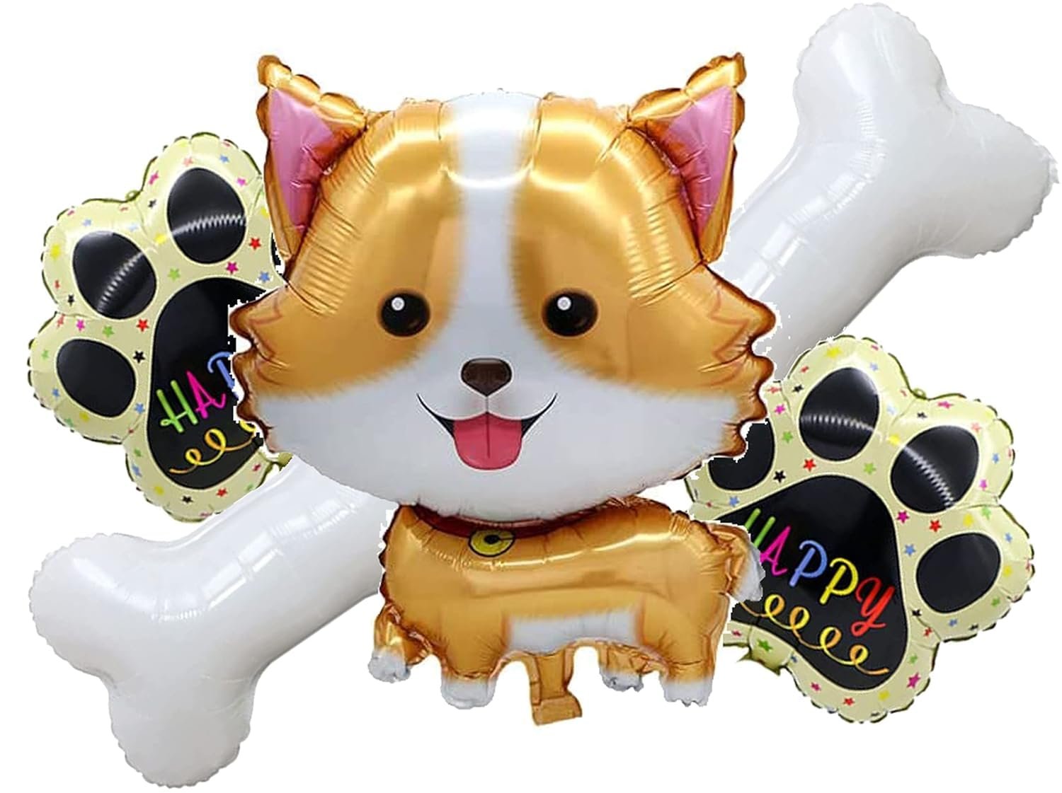 61-sVpXh7nL._SL1500_ 5PCS Husky Aluminum Film Balloons - Image 1
